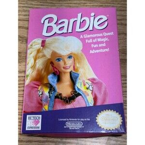 Barbie (Nintendo NES 1991) CIB‎ Tested